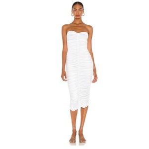 Norma Kamali Slinky Sweetheart Bodycon Dress